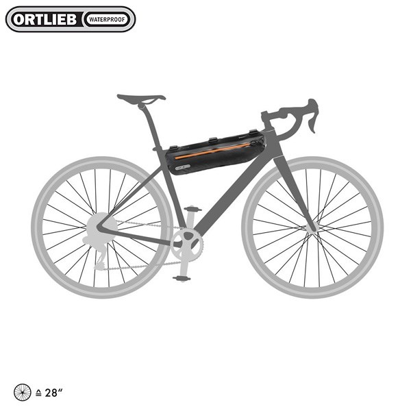 德國[ORTLIEB] Frame-Pack Toptube 防水長型下管袋/下管包/多功能騎行包/自行車馱包/山地車