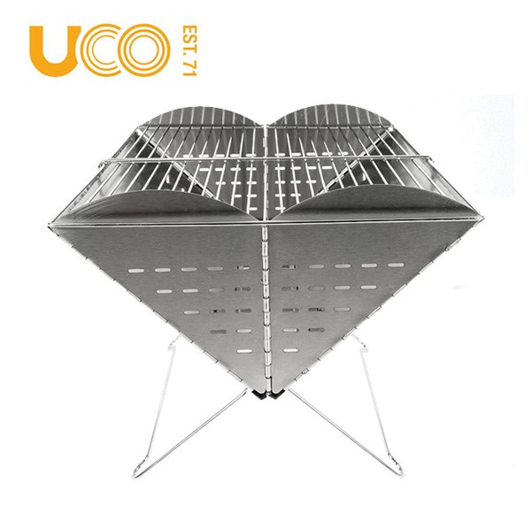 美國【UCO】Flatpack Grill XL 折疊烤肉架(特大) / 露營烤肉架 / 烤肉爐