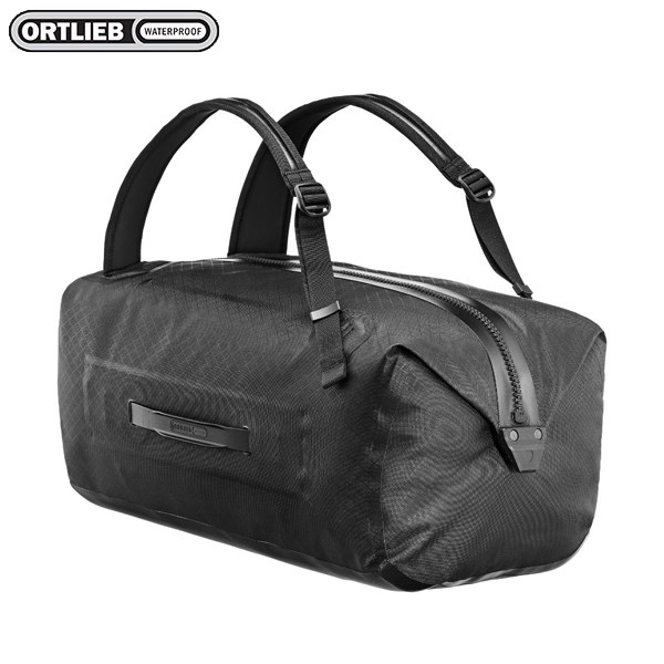 德國【ORTLIEB】Duffle Metrosphere 60L 黑色壓紋防水旅行袋 (德國製)/戶外休閒雙肩防水包/雙肩溯溪防水包