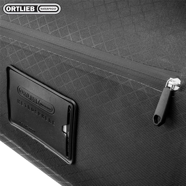 德國【ORTLIEB】Duffle Metrosphere 60L 黑色壓紋防水旅行袋 (德國製)/戶外休閒雙肩防水包/雙肩溯溪防水包