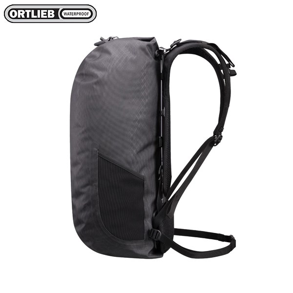 德國【ORTLIEB】Atrack Metrosphere 34L 黑色壓紋防水背包 (德國製)