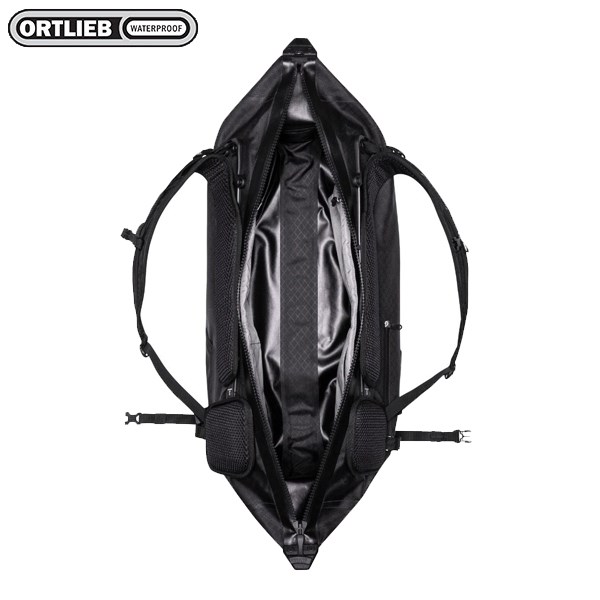 德國【ORTLIEB】Atrack Metrosphere 34L 黑色壓紋防水背包 (德國製)