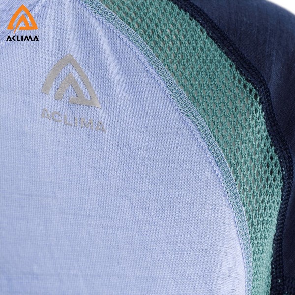 挪威[ACLIMA] LW Sports T-Shirt W / 歐洲製女款美麗諾羊毛輕量運動T恤 / 運動圓領羊毛衣