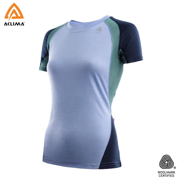 挪威[ACLIMA] LW Sports T-Shirt W / 歐洲製女款美麗諾羊毛輕量運動T恤 / 運動圓領羊毛衣