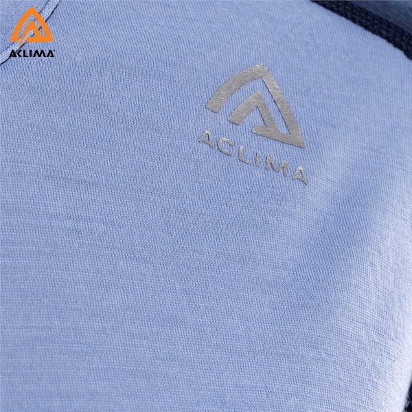 挪威[ACLIMA] LW Sports Shirt W / 歐洲製女款美麗諾羊毛輕量長袖圓領運動衫 / 運動羊毛衣