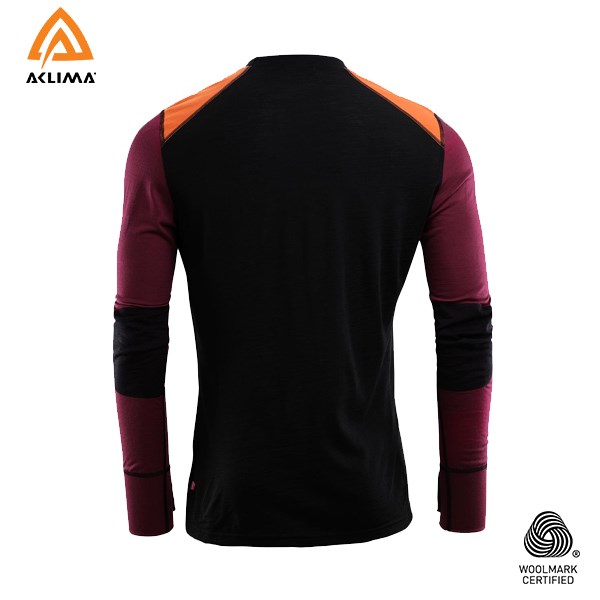 挪威[ACLIMA] LW Reinforced Crewneck M / 歐洲製男款美麗諾羊毛快乾長袖T-SHIRT