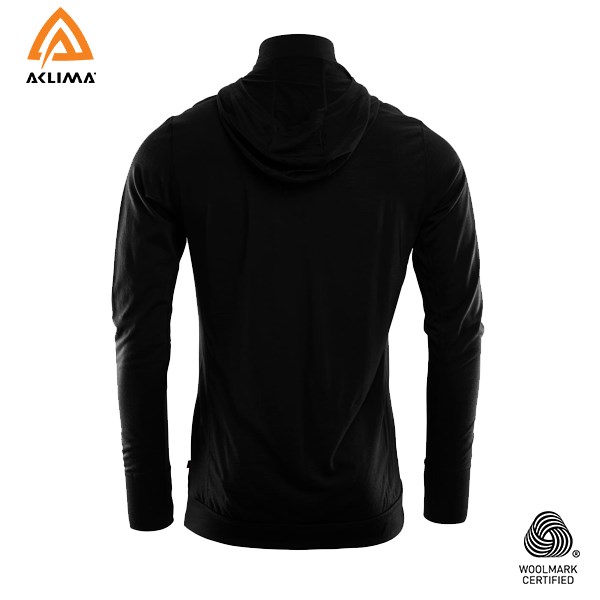 挪威[ACLIMA] LW Reinforced Hoodie M / 歐洲製男款美麗諾羊毛輕量連身帽T