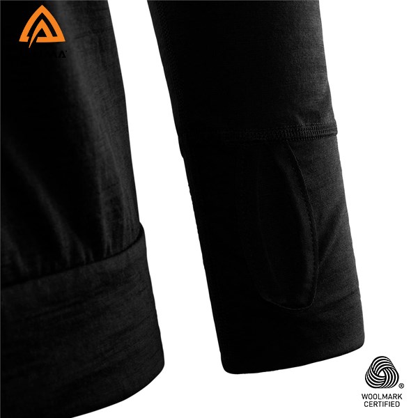 挪威[ACLIMA] LW Reinforced Hoodie M / 歐洲製男款美麗諾羊毛輕量連身帽T