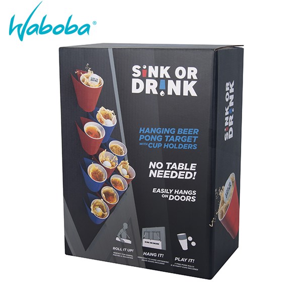 瑞典[WABOBA] Sink or Drink 紅藍杯組(10+2)/戶外陸上玩具/露營玩具