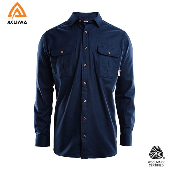 挪威[ACLIMA] LeisureWool Reborn Woolshirt M / 歐洲製男款美麗諾羊毛長袖襯衫