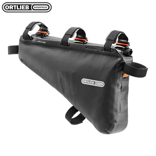德國【ORTLIEB】Frame-Pack RC 4L 捲式防水下管袋 黑 德國製