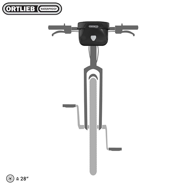 德國[ORTLIEB] Ultimate Six Classic (6.5L) / 亮面防水車把袋-肩背兩用包 不含零件 德國製