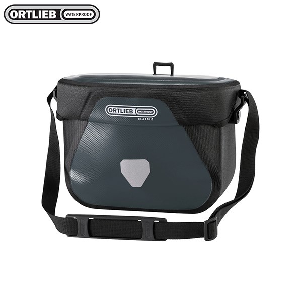 德國[ORTLIEB] Ultimate Six Classic (6.5L) / 亮面防水車把袋-肩背兩用包 不含零件 德國製