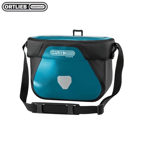 德國[ORTLIEB] Ultimate Six Classic (6.5L) / 亮面防水車把袋-肩背兩用包 不含零件 德國製