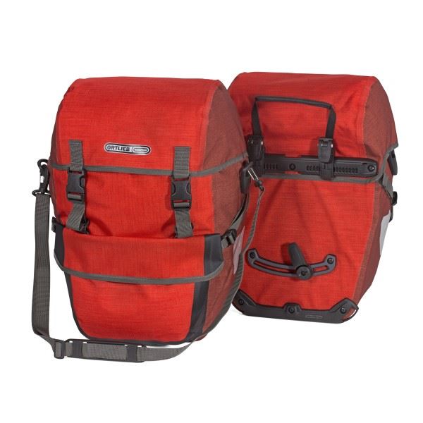 德國[ORTLIEB] Bike-Packer Plus (pair) / 霧面防水馬鞍袋-肩背四用包(一對)(需另購背架)
