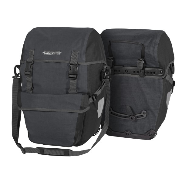 德國[ORTLIEB] Bike-Packer Plus (pair) / 霧面防水馬鞍袋-肩背四用包(一對)(需另購背架)
