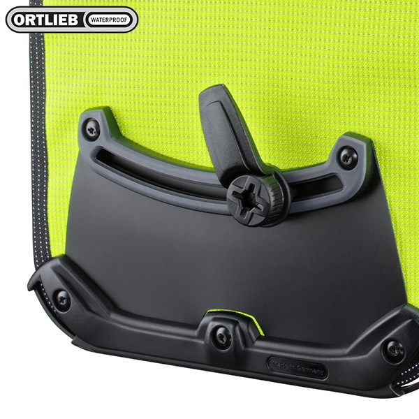 德國[ORTLIEB] Sport Roller High Visibility QL2.1 / 螢光防水馬鞍袋-肩背四用包(一對)可掛,手提,肩背及雙肩(需另購背架)