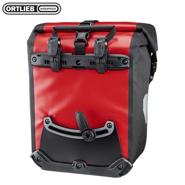 德國[ORTLIEB] Sport-Roller Classic (pair) -亮面防水馬鞍袋-肩背四用包(一對)可掛,手提,肩背及雙肩(需另購背架)