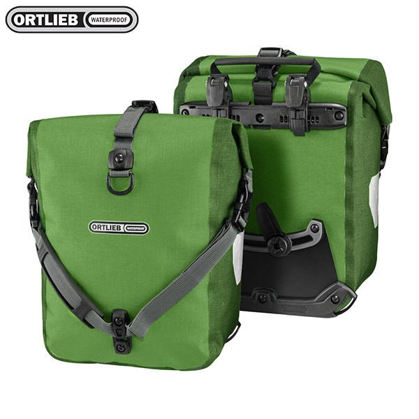 德國[ORTLIEB] Sport-Roller Plus (pair) -霧面防水馬鞍袋-肩背四用包(一對)可掛,手提,肩背及雙肩(需另購背架)