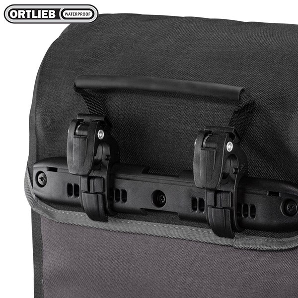 德國[ORTLIEB] Sport-Packer Plus -霧面防水馬鞍袋-肩背四用包(一對)可掛,手提,肩背及雙肩(需另購背架)
