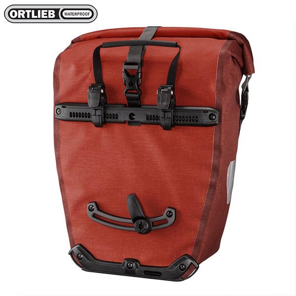 德國[ORTLIEB] Back-Roller Plus (pair) -霧面防水馬鞍袋-肩背四用包(一對)可掛,手提,肩背及雙肩(需另購背架)