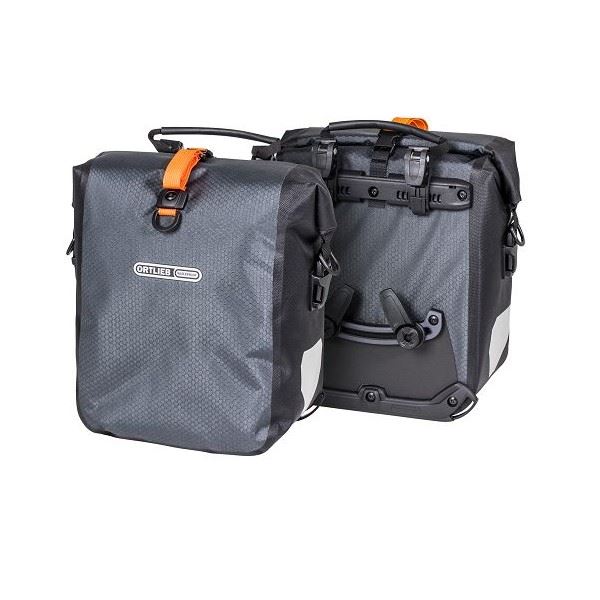 德國[ORTLIEB] Gravel-Pack (pair) QL2.1 (2*12.5L) / 防水馬鞍袋-肩背四用包(一對)可掛,手提,肩背及雙肩(需另購背架)