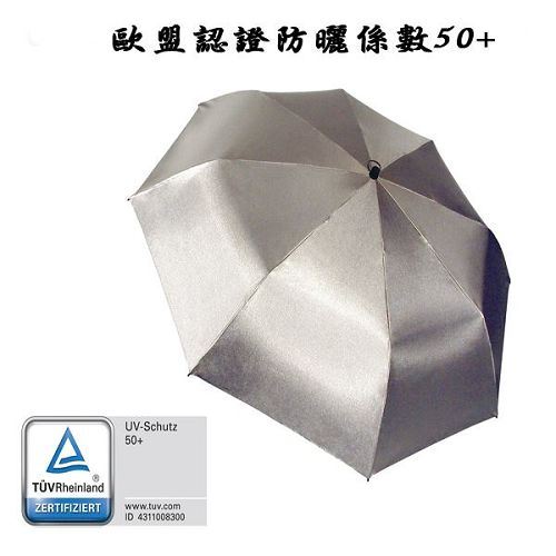 德國[EuroSCHIRM] 德國高級雨傘品牌 BIRDIEPAL OUTDOOR / 戶外專用風暴傘(銀)UPF50