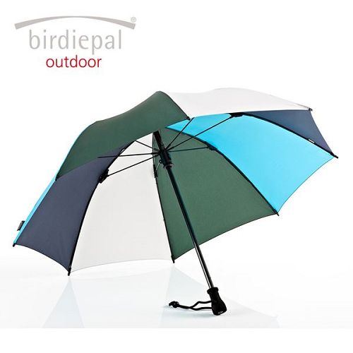 德國[EuroSCHIRM] 德國高級雨傘品牌 BIRDIEPAL OUTDOOR / 戶外專用風暴傘(灰藍)