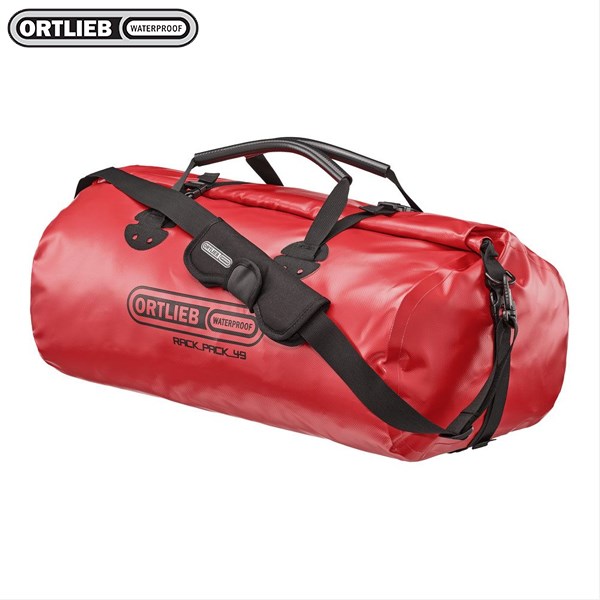 德國[ORTLIEB] Rack-Pack (49L) / 防水亮面旅行袋(德國製)/圓筒運動型防水旅行袋/戶外腳踏車自行車防水包袋