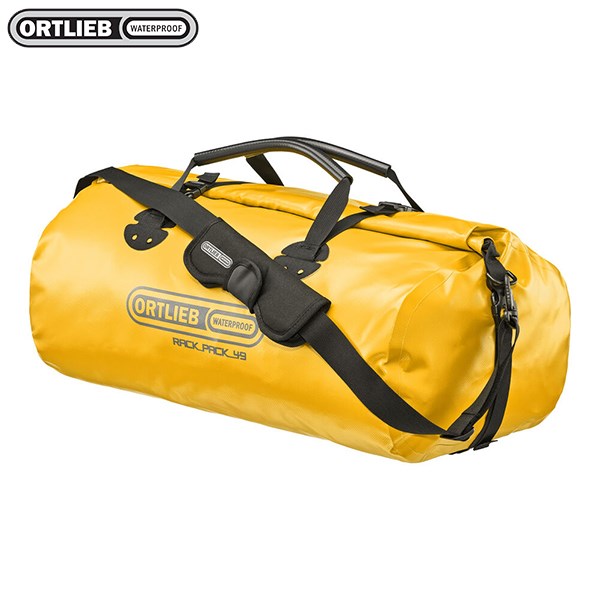 德國[ORTLIEB] Rack-Pack (49L) / 防水亮面旅行袋(德國製)/圓筒運動型防水旅行袋/戶外腳踏車自行車防水包袋