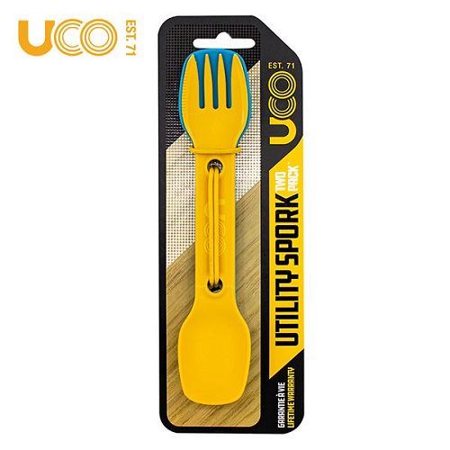 美國【UCO】UTILITY SPORK 餐具組 /無雙酚A /戶外用餐具 / 簡易餐具 /輕便湯匙叉子 耐熱240度 至 -20度
