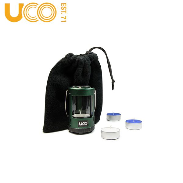 美國【UCO】MINI CANDLE LANTERN KIT 精巧蠟燭營燈收納袋 / 氛圍營燈 / 露營營燈 / 戶外營燈
