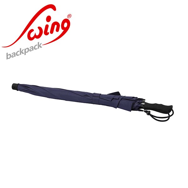 德國[EuroSCHIRM] Swing backpack /背包健行雨傘-傘面加大雨傘(深藍色)
