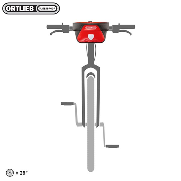 德國[ORTLIEB] Ultimate Six Classic (5L) / 亮面防水車把袋-肩背兩用包(S) 不含零件 德國製