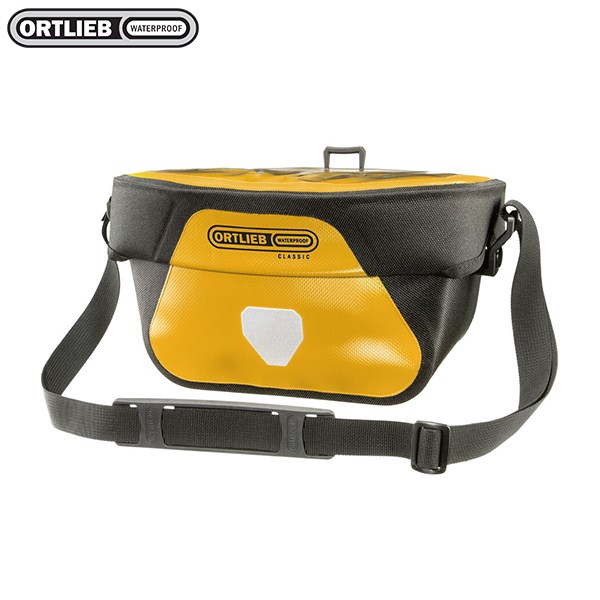 德國[ORTLIEB] Ultimate Six Classic (5L) / 亮面防水車把袋-肩背兩用包(S) 不含零件 德國製
