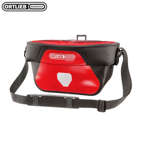 德國[ORTLIEB] Ultimate Six Classic (5L) / 亮面防水車把袋-肩背兩用包(S) 不含零件 德國製