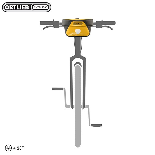 德國[ORTLIEB] Ultimate Six Classic (5L) / 亮面防水車把袋-肩背兩用包(S) 不含零件 德國製
