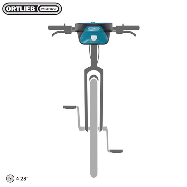 德國[ORTLIEB] Ultimate Six Classic (5L) / 亮面防水車把袋-肩背兩用包(S) 不含零件 德國製
