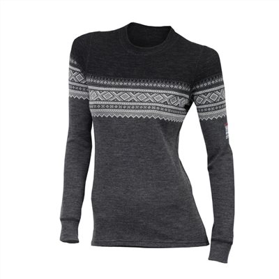 挪威[ACLIMA]DW MARIUS CREW NECK W / 歐洲製女款美麗諾快乾羊毛衣