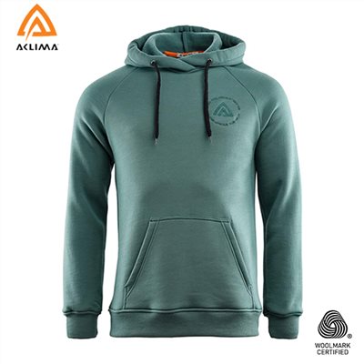 挪威[ACLIMA] FW HOODIE M / 歐洲製男款美麗諾羊毛快乾帽T