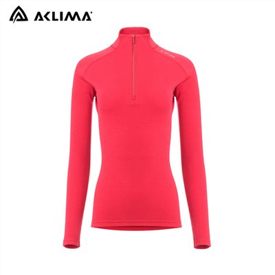 挪威[ACLIMA]WW Mock Neck W / 歐洲製女款美麗諾快乾羊毛衣