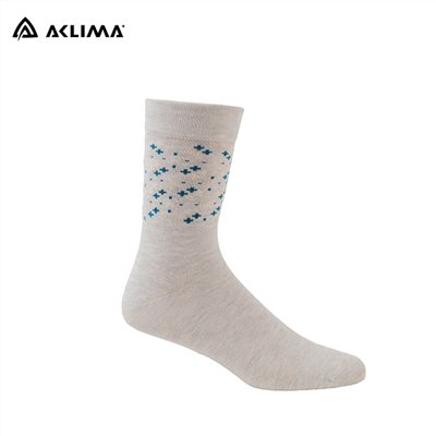 挪威[ACLIMA]DW GLITRE Sock / 美麗諾羊毛保暖提花羊毛襪 / 運動配件