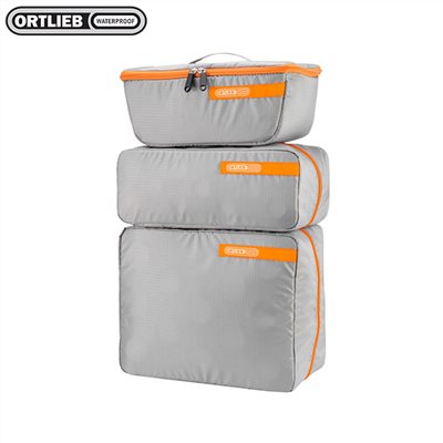 德國[ORTLIEB] Packing Cube Bundle / 輕量化方塊打包袋組  / 旅行打包收納袋 / 盥洗化妝包 / 衣物收納包 / 整理袋 