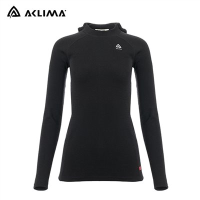 長毛象 -挪威[ACLIMA]WW Hoodsweater V2 W 女長袖連帽上衣 / 美麗諾羊毛T恤 / 三種穿法 / 高活動性