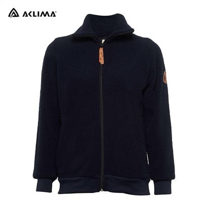 長毛象 -挪威[ACLIMA]RB Terry Jacket W 女保暖拉鍊外套 / 內層使用羊毛刷毛層 / 再生布料