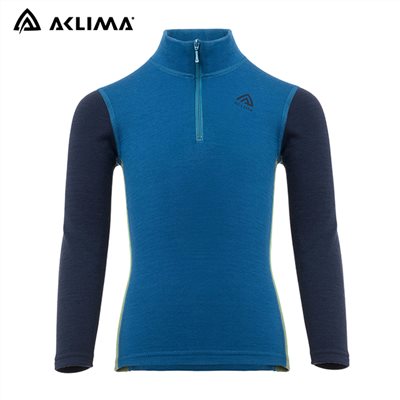長毛象 -挪威[ACLIMA]WW Mockneck Ch 兒童高領長袖上衣 / 保暖通風 / 親膚不搔癢