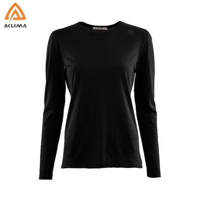 長毛象 -挪威[ACLIMA]LW Undershirt LS W / 歐洲製女款美麗諾羊毛長袖內層衣快乾上衣 / 運動短袖上衣 / 短袖T恤 / 女款羊毛服飾