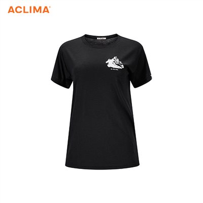 挪威[ACLIMA] LW140 Classic Tee Mountain W 女款輕量山脈T恤 / 透氣排汗 / 抗臭快乾