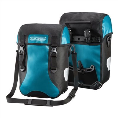 德國[ORTLIEB] Sport-Packer Classic (pair)(2*15L) / 亮面防水馬鞍袋-肩背四用包(一對)可掛,手提,肩背及雙肩(需另購背架)