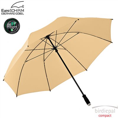 德國[EuroSCHIRM] 德國高級雨傘品牌 Birdiepal Compact / 經典高爾夫球傘(淺褐)